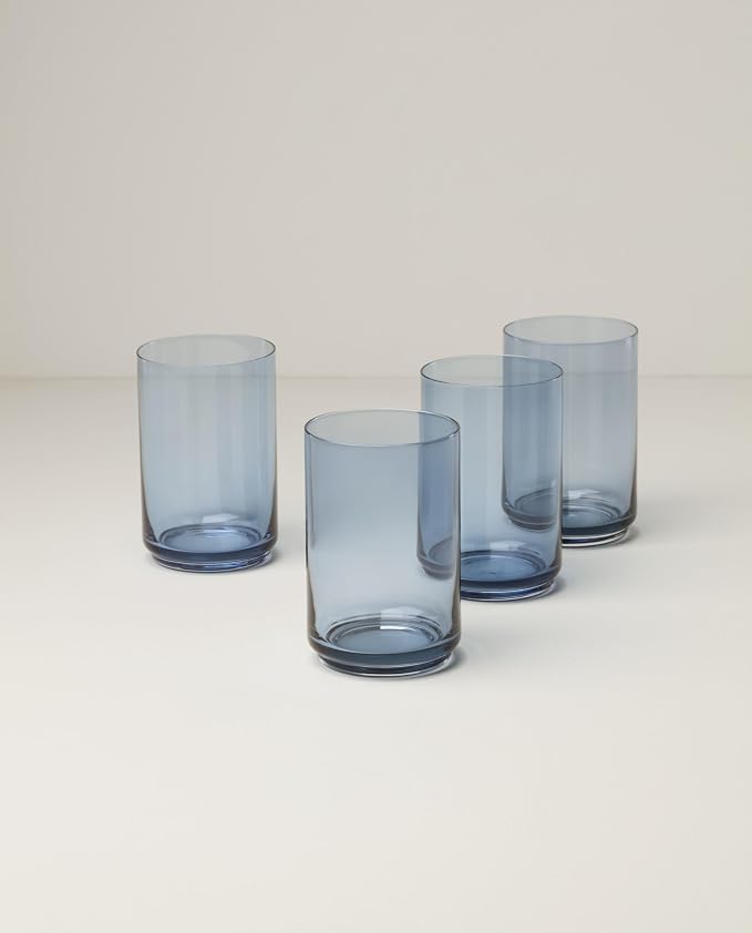 Lenox 897836 Tuscany Classics Stackable Coolers, Set Of 4, Blue - Image 2