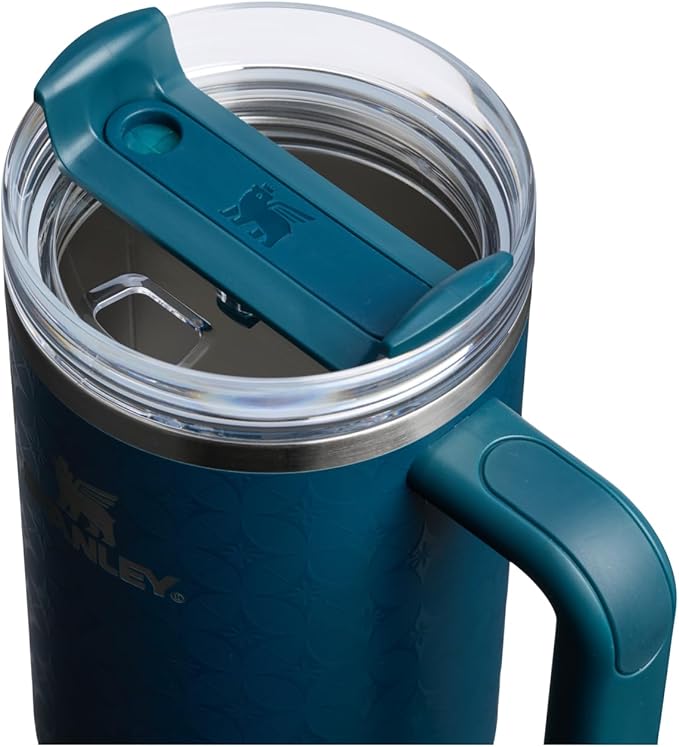 STANLEY Quencher H2.0 Flow State Tumbler, 40 oz, Ponderosa Star | Handle and Straw | 3-Position Lid | Cup Holder Compatible for Travel | Insulated Stainless Steel Cup | BPA-Free - Image 2