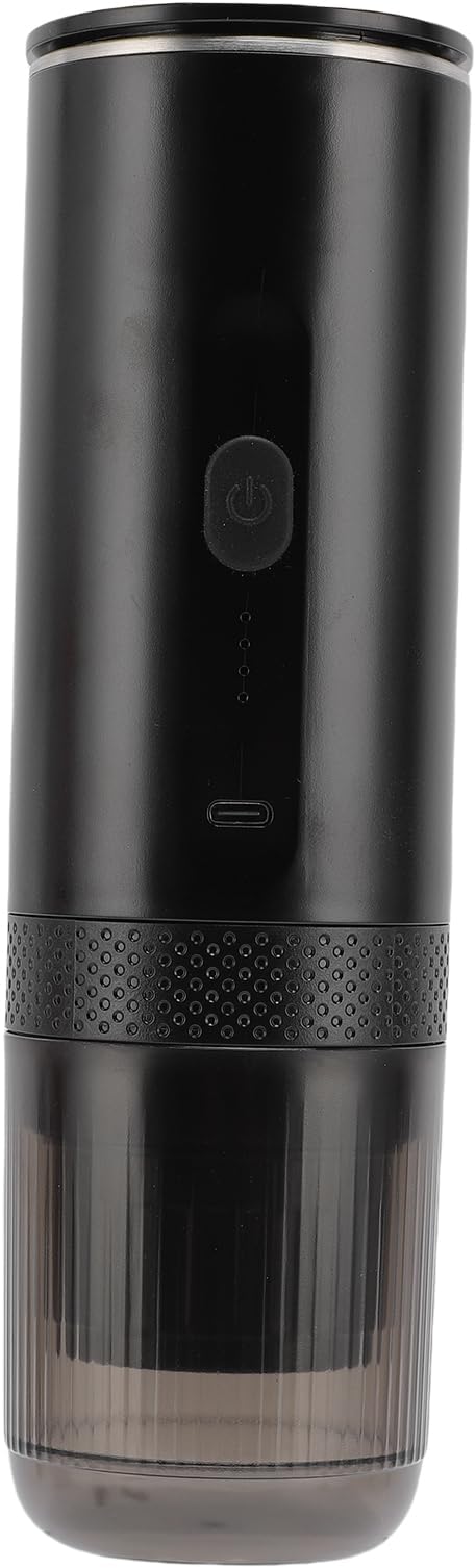 Zerodis Portable Coffee Maker Cordless Capsule Coffee Machine 100W Fast Heating 4 Minute Brew Italian Pump Pressure 80ml for Car Travel Camping Outdoor Use by Zerodis