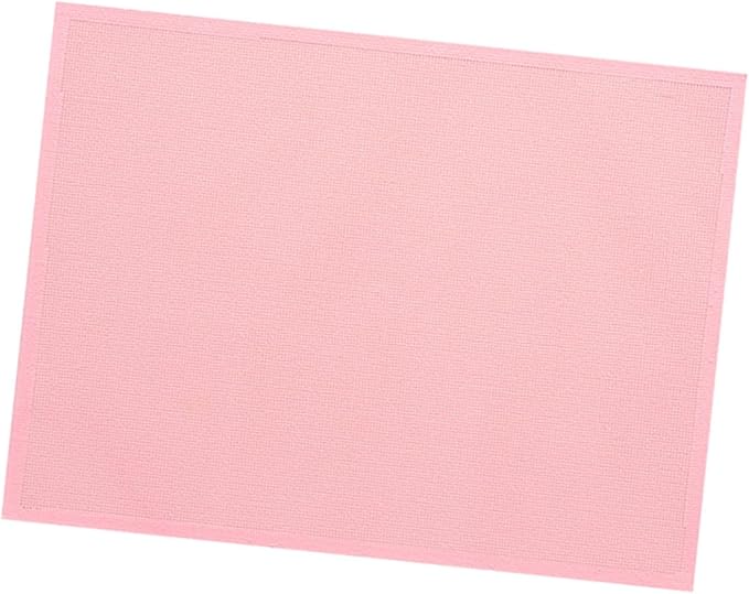Silicone Mat Bread Making Mat Fondant/Pie Crust Pad Cushion for Picnic Bake Pan, Pink by Unknown
