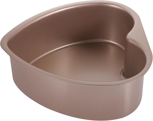 VOSAREA Heart Shaped Cake Pans with Removable Bottom Stainless Steel Heart Cake Mold Springforms Cheesecake Pan Diy Baking Mold Tool for Valentines Day Wedding (6 Inch) by Vosarea
