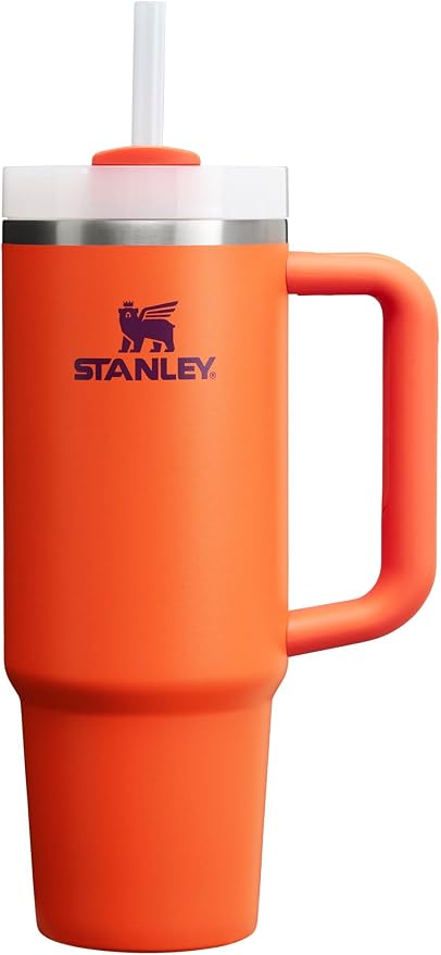 STANLEY Quencher H2.0 Flow State Tumbler, 30 oz, Tigerlily Plum | Handle and Straw | 3-Position Lid | Cup Holder Compatible for Travel | Insulated Stainless Steel Cup | BPA-Free by Unknown