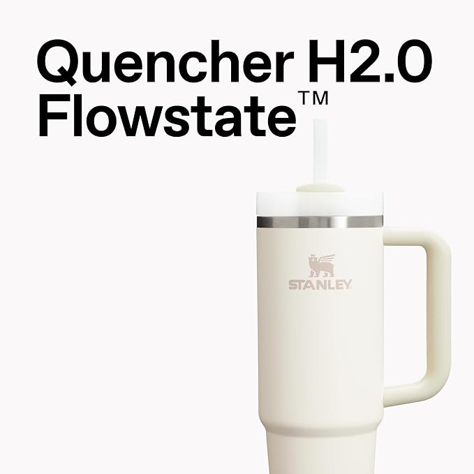 STANLEY Quencher H2.0 Flow State Tumbler, 40 oz, Sorbet Plus | Handle and Straw | 3-Position Lid | Cup Holder Compatible for Travel | Insulated Stainless Steel Cup | BPA-Free - Image 4
