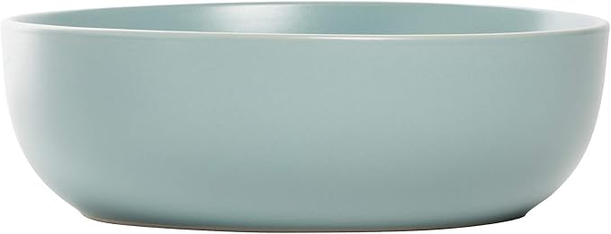 10 Strawberry Street Wazee Matte Coupe Dinnerware, Bowl, Mineral Blue, Set of 6 - Image 2