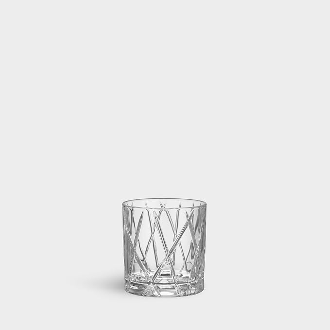 Orrefors City Double Old Fashioned Glass (Set of 4) - 11 Fl. Oz., Asymmetric Design, Glassware for Whiskey, Bourbon, Gin, Serving Cocktails & Margaritas, Dishwasher Safe - Image 4