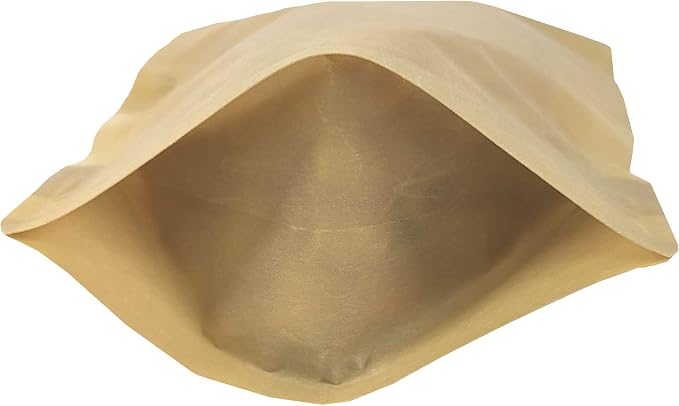 AwePackage Zipper Stand Up Rice Paper Pouch Bag with Window (8 oz, 100) - Image 4