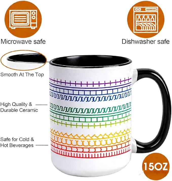 Funny Coffee Mugs for Women Men,15oz Hidden Message Ceramic Cup | Secret Message Mug,Novelty Birthday Gag Gifts for Friends,Family,Office Prank Gag Gift for Coworkers,Fun White Elephant Gifts - Image 4