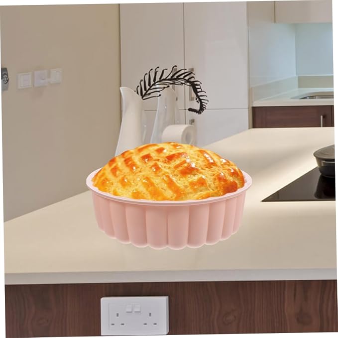 2pcs Food Grade Silicone Cake Nonstick Baking Pans Lake for Cheesecake Charlotte Up - Image 6