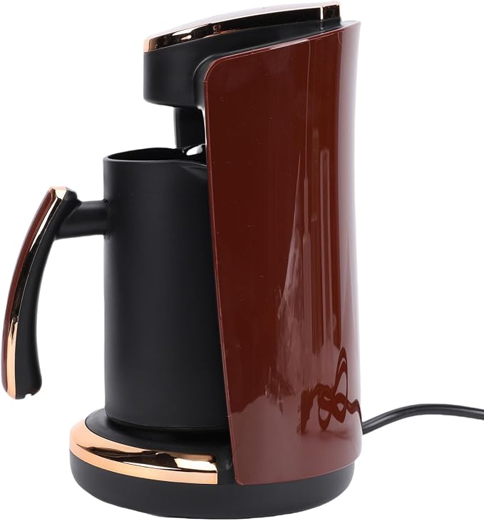 LICAEVEY Single Cup Electric Turkish Coffee Maker Rich Flavor 550W Quick Heating Greek Coffee Machine for Home Office Travel Sturdy Structure - Image 9