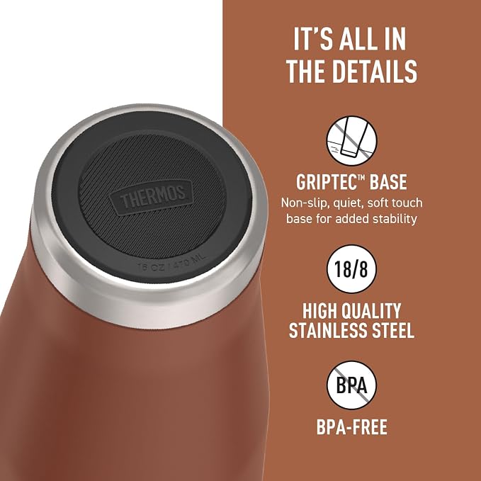 THERMOS ICON SERIES, Stainless Steel Mug, Saddle, 16 oz - Image 4