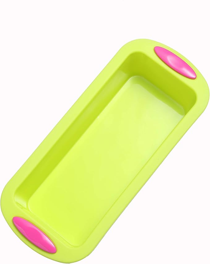 Silicone Bread and Loaf Pan Set of 2, Nonstick Premium Food Grade Silicone Toast Pan Baking Pans, Oven-Microwave-Dishwasher Safe Silicone Bakeware Cake Molds, 8.7"x4"x2.4" Inside - Image 8