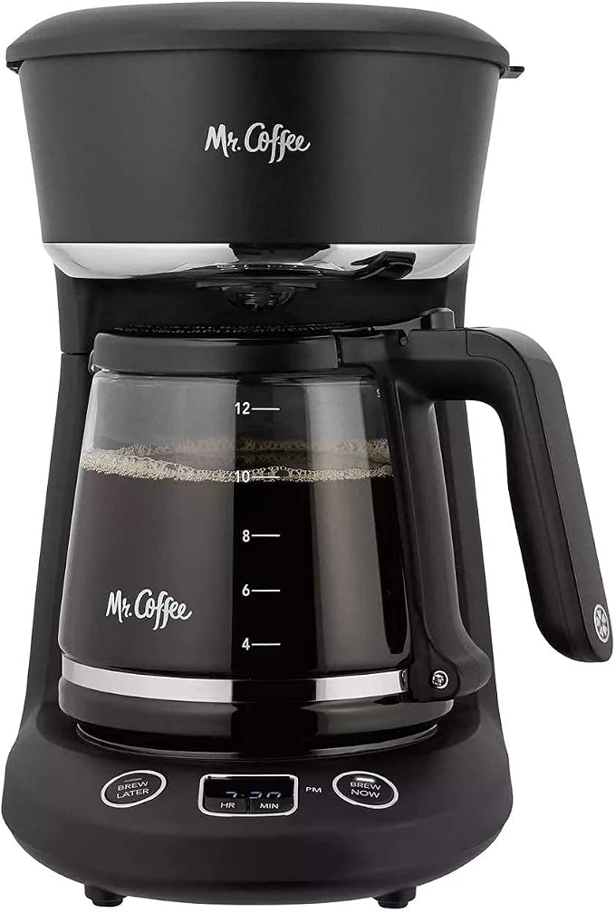 Mr. Coffee® 12-Cup Programmable Coffeemaker, Brew Now or Later - Image 2