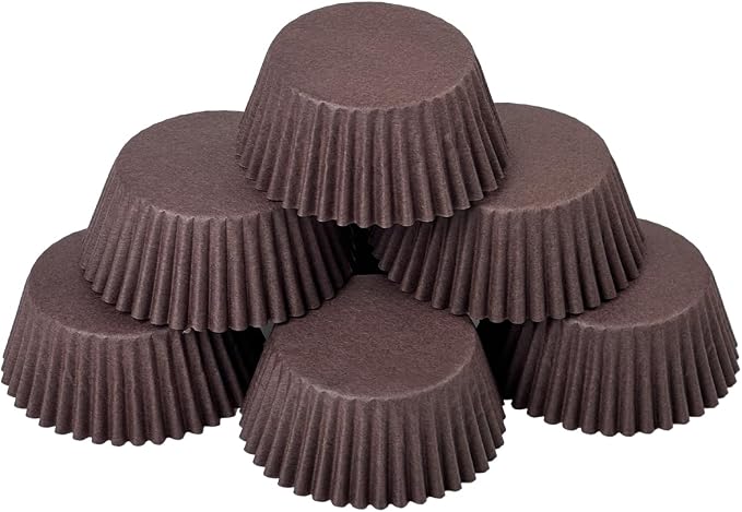 qiqee Coffee Cupcake Liners, 600 Count, Standard Size - Image 2