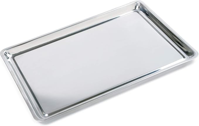 Norpro Stainless Steel Jelly Roll Baking Pan 15 inches x 10 inches x 1 inches, Chrome by Unknown