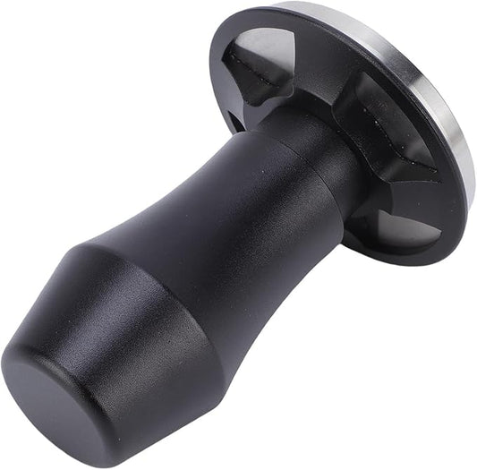 58mm Spring Loaded Coffee Tamper with Automatic Rebound, AntiClog, and Constant Pressure for Home and Coffee Shop Use