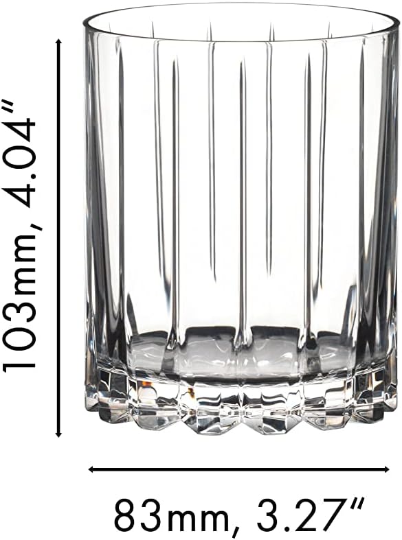 Riedel Drink Specific Glassware Double Rocks - Pack of 2 | Dishwasher safe - Image 5