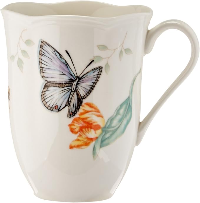 Lenox Dinnerware Set, Butterfly Meadow 18-Piece Set, Service For 6, White Porcelain, Butterfly And Flower Designs, Plates And Bowls Sets, Dishwasher Safe, Home & Kitchen (Assorted, 18 Pieces) - Image 21