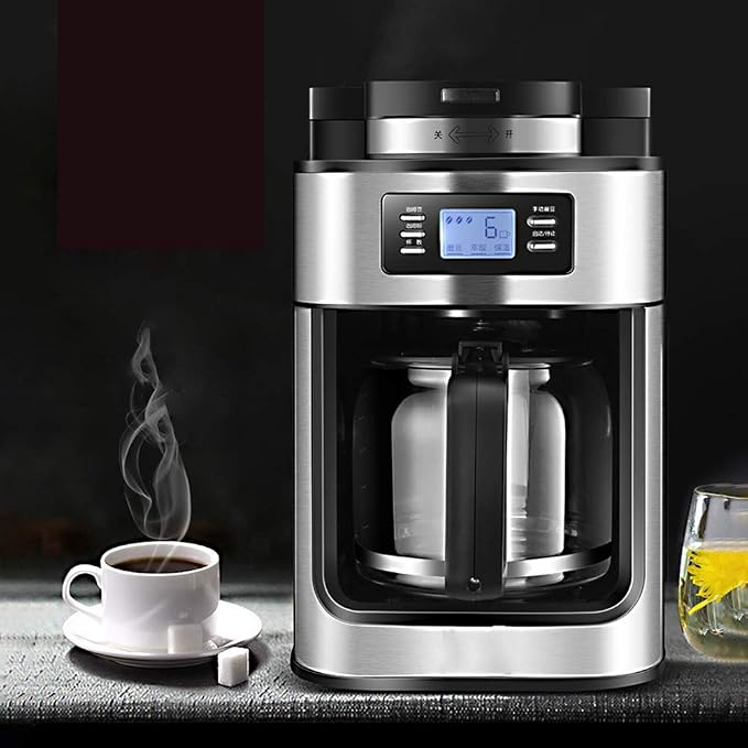 Full Automatic Drip Filter Coffee Maker and Tea Maker for Home and Office, Brew Fresh Coffee Easily with 12 Cup Capacity, Ideal for Daily Use - Image 5