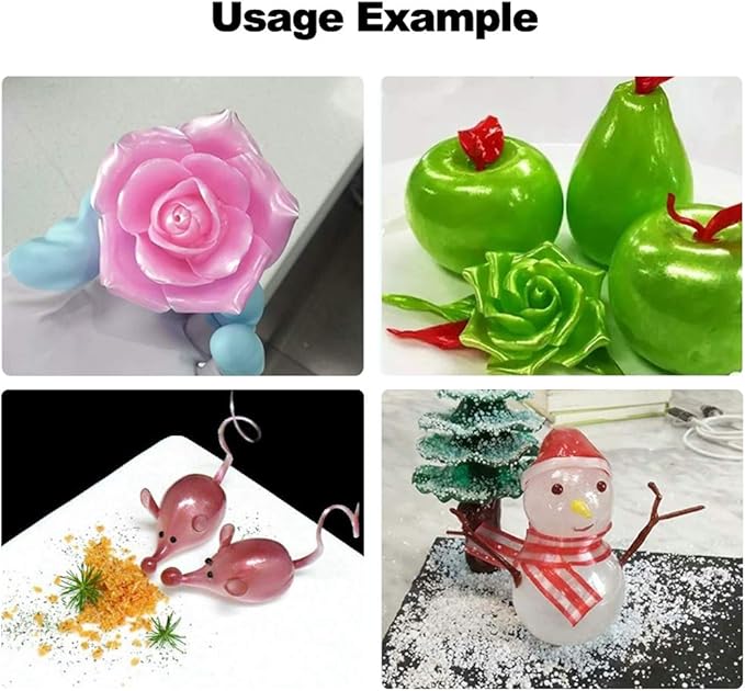 DUEBEL 17.7 by 1.6 inch Sugar Blowing Pump, Sugar Blower for Candy Art