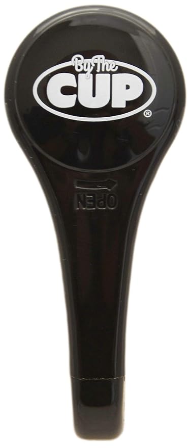 By The Cup Universal Black Coffee Syrup Pump (Pack of 4) - Fits Upouria, Torani Syrups, Davinci, Monin (1L Plastic Only)