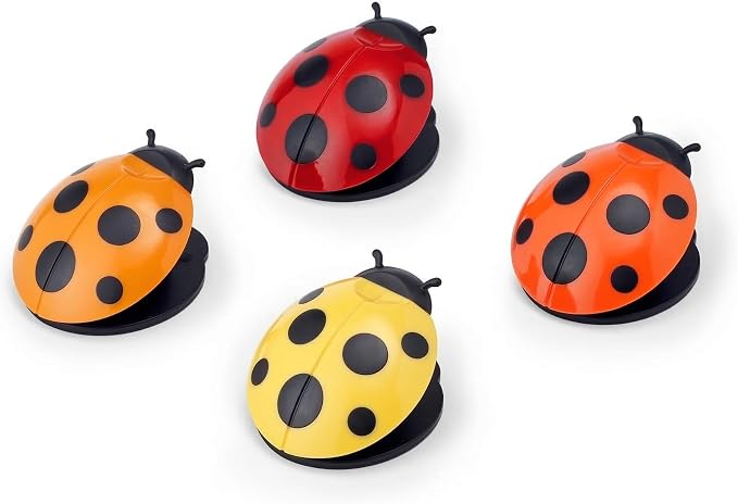 Genuine Fred BAG LADIES, Ladybug Bag Clips, Set of 4, Cute and Durable Food Storage Clips, Keeps Food Fresh, Fun Kitchen Accessories and Great Gift for Ladybug Lovers - Image 6