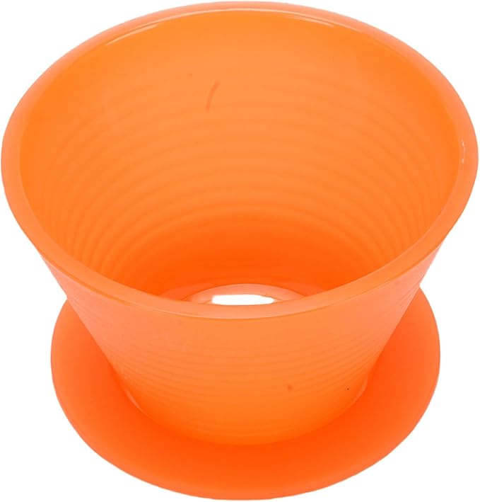 TOPINCN Pour Over Coffee Dripper, PP Coffee Filter Paperless Reusable Coffee Filter Coffee Brewing Filter Cone Cup with Base, Manual Coffee Brew Maker for Home Kitchen