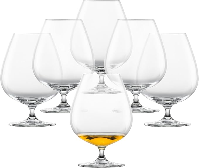 SCHOTT ZWIESEL Bar Special XXL Cognac Glass (Set of 6), Bar Glasses for Cognac, Dishwasher-Safe Tritan Crystal Glass, Made in Germany (27 Ounce) by Unknown