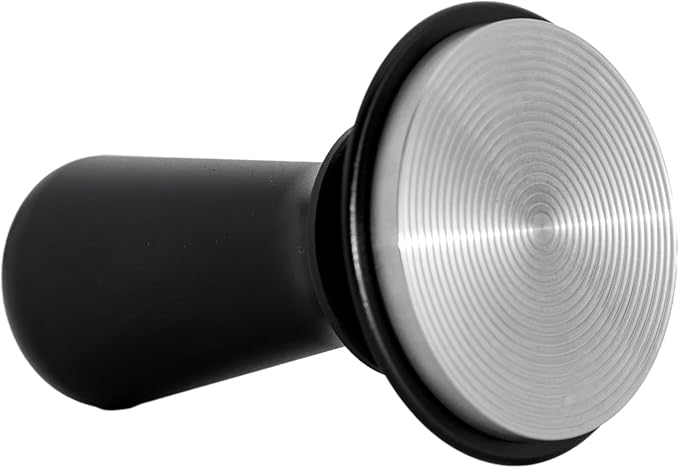 53mm Espresso Tamper, Professional Barista Coffee Tamper, Heavy-Duty Stainless-Steel Flat Base, Ergonomic Handle, Compatible with 53mm Portafilter, Coffee Accessory for Espresso lovers (53 mm)