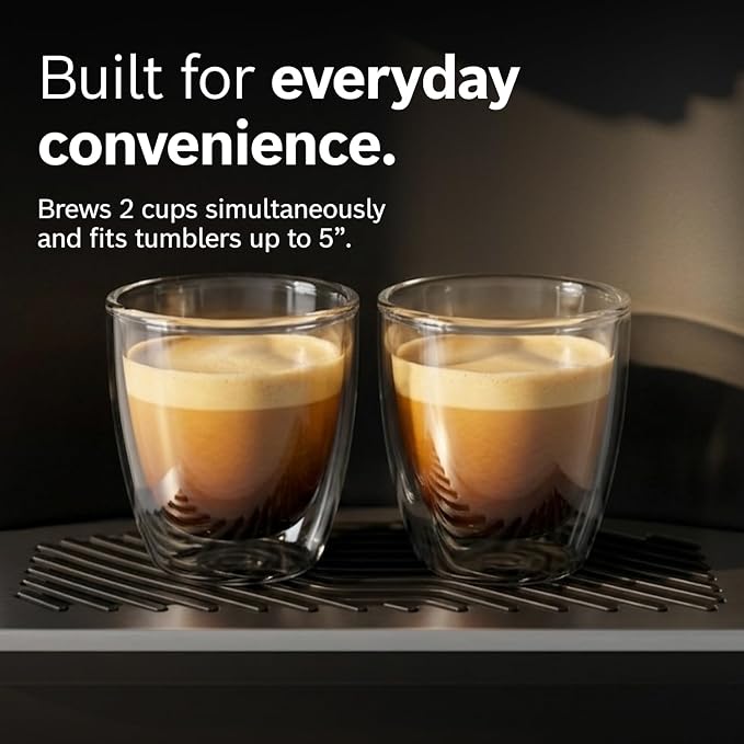 Bosch 800 Series Fully Automatic Coffee, Espresso Machine- Stainless Steel | Double Cup, Touchscreen, Large Bean Capacity, 36 Drinks, Cold Brew, Save up to 30 Profiles - Integrated Milk Container - Image 9