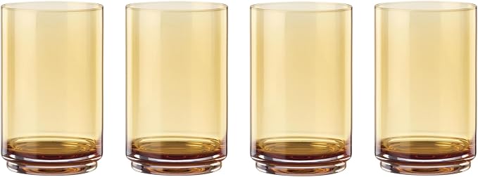 Lenox 897835 Tuscany Classics Stackable Coolers, Set Of 4, Amber by Lenox