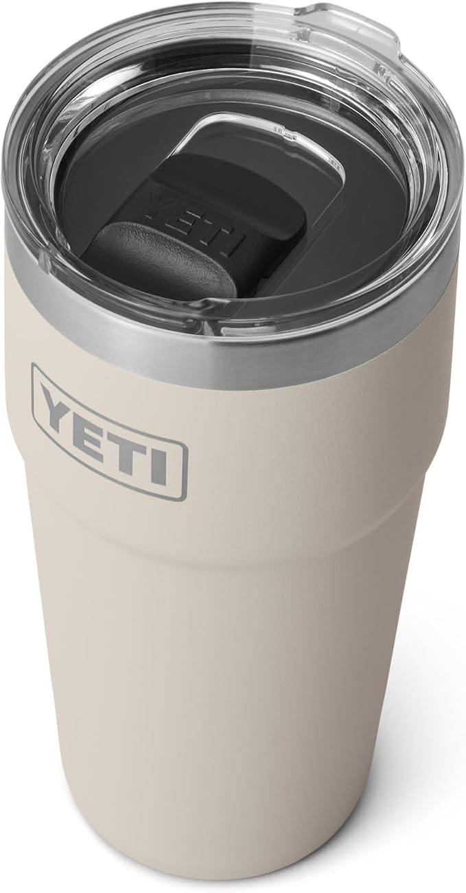 YETI Rambler 20 oz Stackable Tumbler, Stainless Steel, Vacuum Insulated with MagSlider Lid - Image 3