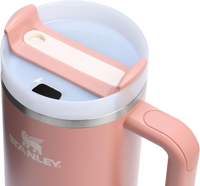 STANLEY Quencher H2.0 Flow State Tumbler, 40 oz, Sienna | Handle and Straw | 3-Position Lid | Cup Holder Compatible for Travel | Insulated Stainless Steel Cup | BPA-Free - Image 2