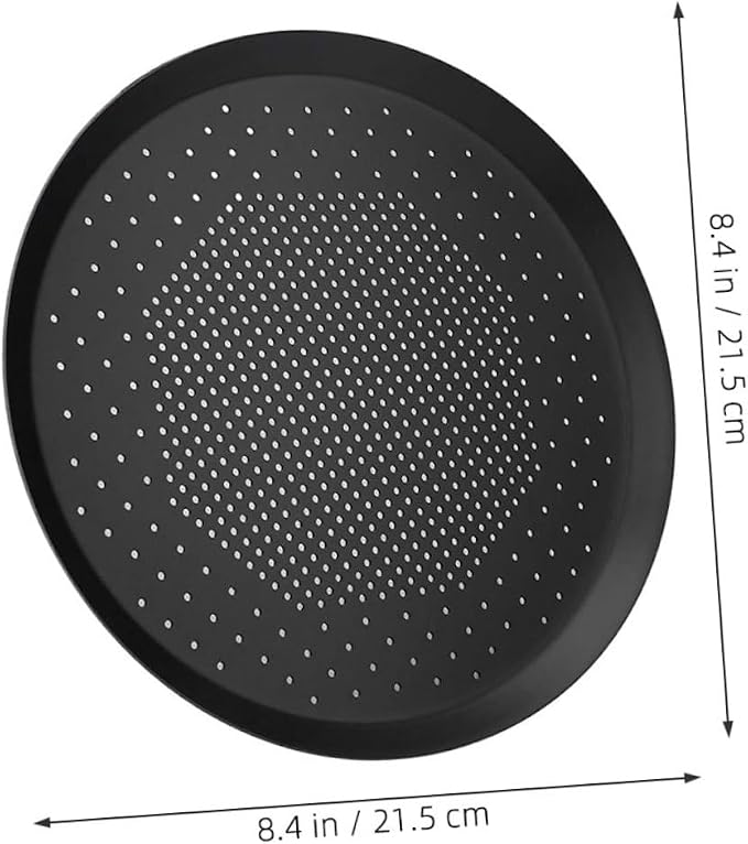 1pc Round Cake Baking Pan Nonstick Kitchen Bakeware for Pizza Pancakes and Desserts and Versatile Bakeware for Savory and Sweet Treats - Image 3