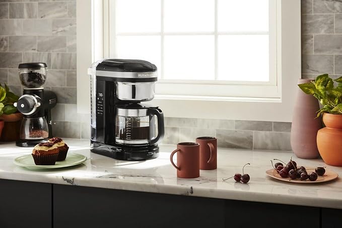 KitchenAid 12 Cup Drip Coffee Maker, Spiral Showerhead and Warming Plate - Image 6