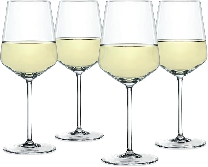 Spiegelau Style Crystal White Wine Glasses Gift Set, Elegant Stemmed Wine Glasses, Stylish Glassware for Dinner Party, Home Bar, Wedding Gifts, Birthday Gifts, Hosting Essentials, 15.5 oz, Set of 4 - Image 12