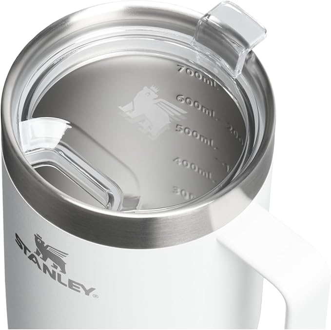 STANLEY The Everyday Suburban Mug | 24 oz | Drink Through Lid | Cup for Coffee, Tea and Drinks | Insulated Stainless Steel Coffee Mug | BPA-Free | Frost - Image 2