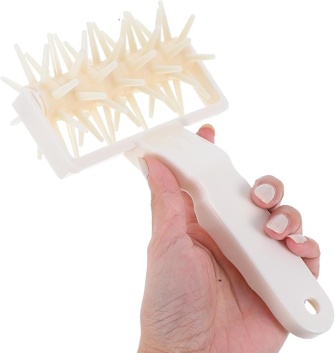 3pcs Plastic Dough Roller with Handle for Baking Pastry and Pizza Crust, Easy to Clean Bread Dough Pin Roller with Unique Design for Home Use and Professional Bakers - Image 4
