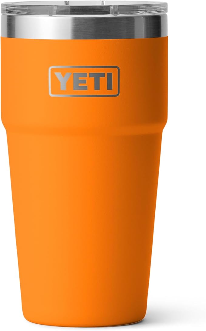 YETI Rambler 20 oz Stackable Tumbler, Stainless Steel, Vacuum Insulated with MagSlider Lid by YETI