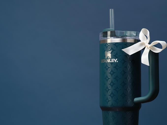 STANLEY Quencher H2.0 Flow State Tumbler, 40 oz, Ponderosa Star | Handle and Straw | 3-Position Lid | Cup Holder Compatible for Travel | Insulated Stainless Steel Cup | BPA-Free - Image 5