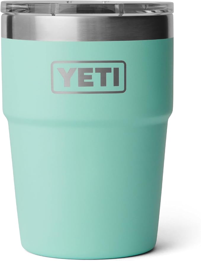 YETI Rambler 16 oz Stackable Tumbler, Vacuum Insulated, Stainless Steel with MagSlider Lid | Stackable by YETI