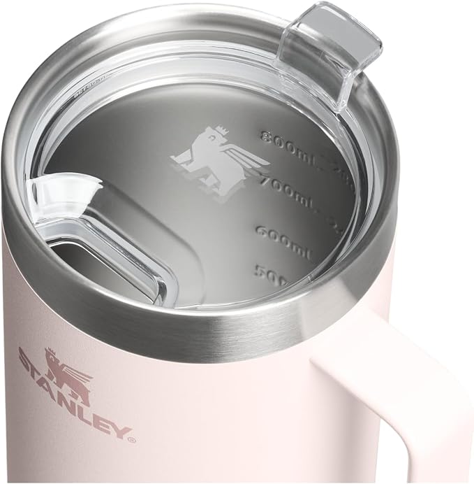 STANLEY The Everyday Suburban Mug | 30 oz | Drink Through Lid | Cup for Coffee, Tea and Drinks | Insulated Stainless Steel Coffee Mug | BPA-Free | Rose Quartz - Image 2