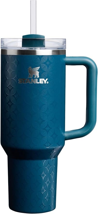 STANLEY Quencher H2.0 Flow State Tumbler, 40 oz, Ponderosa Star | Handle and Straw | 3-Position Lid | Cup Holder Compatible for Travel | Insulated Stainless Steel Cup | BPA-Free by Unknown