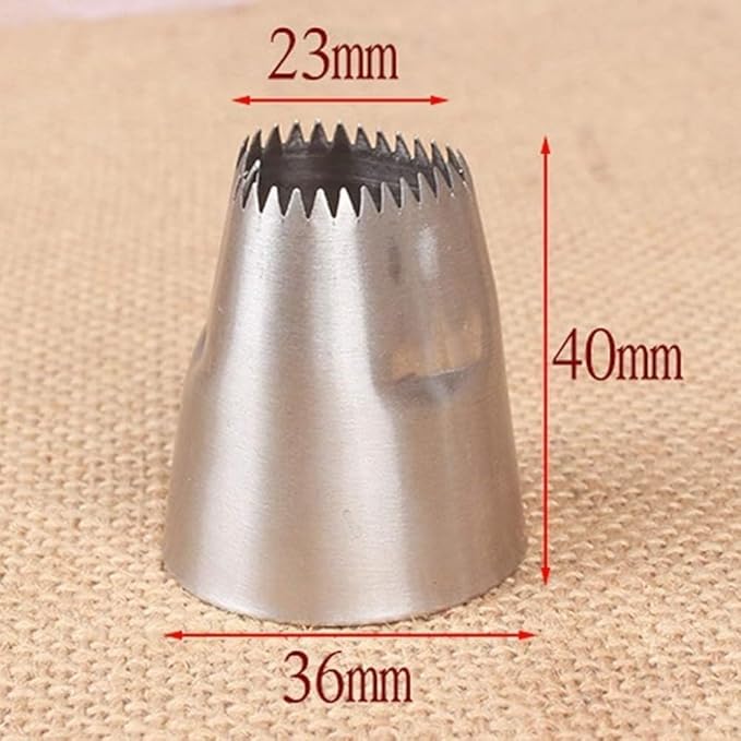 Stainless Steel Frosting Piping Tips, Heart-shaped Icing Piping Tips Couplers, Cake Decorating Tips For Cookies Cupcake Decorating Supplies Baking