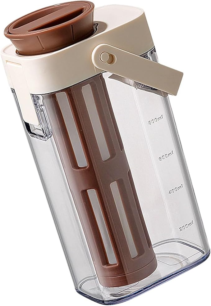 1000ml Cold Brew Coffee Maker with Filter Leak Proof Large Capacity Teas Container with Handle for Home Office Use