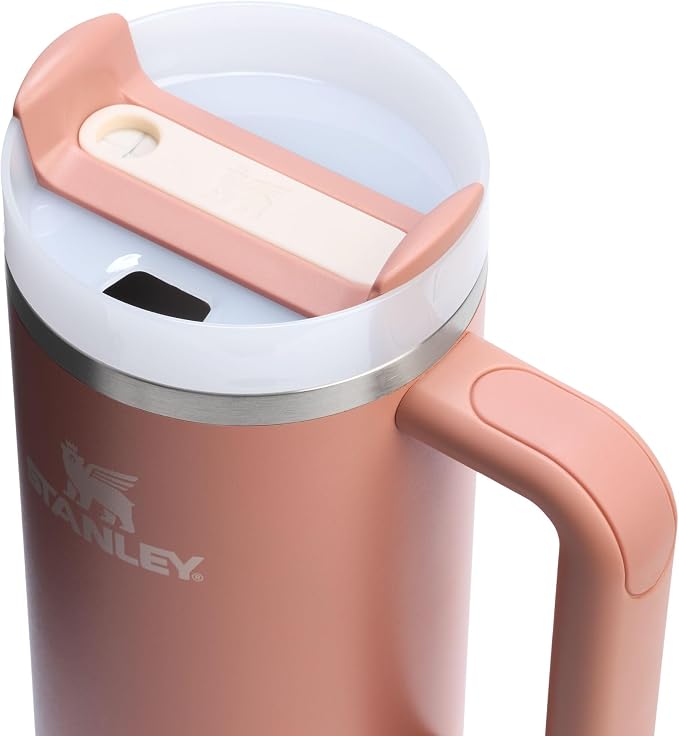 STANLEY Quencher H2.0 Flow State Tumbler, 30 oz, Sienna | Handle and Straw | 3-Position Lid | Cup Holder Compatible for Travel | Insulated Stainless Steel Cup | BPA-Free - Image 2