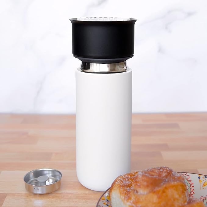 Fellow Carter Move Ceramic Lined Travel Coffee Mug 16 oz - Leak-Proof Lid | No Metallic Taste, Dishwasher Safe, Hot 12Hr Cold 24Hr, Stainless Steel Tumbler, BPA-Free, Fits Cup Holders, Matte White - Image 6