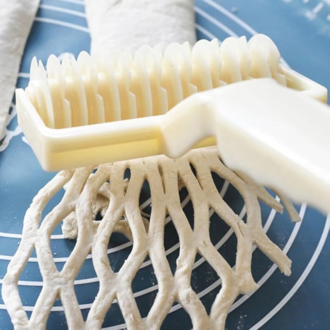 Plastic Lattice Roller Cutter Suitable for Creating Decorative Lattice Designs in Baking Baking Tool 2pcs Easy to Use and Clean for Cake and Bread Dough - Image 3