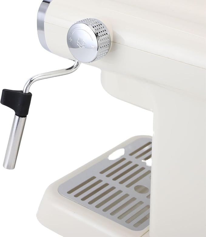 Sonew 15 Bar SemiAutomatic Coffee Machine with Stainless Steel Steam Wand for Cappuccino Latte – Professional Milk Frother & Large .8L – Home/Office Use (US Plug) - Image 8