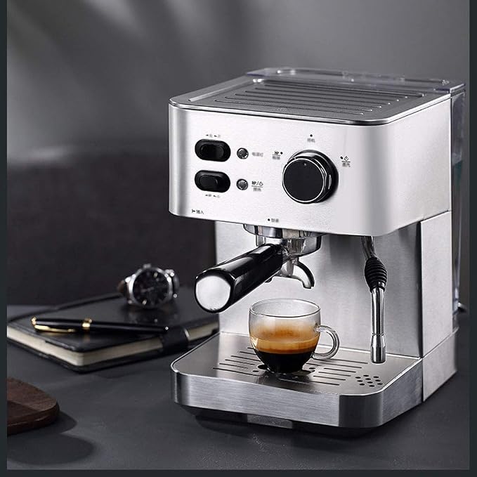 Household Espresso Coffee Maker Semi-Automatic Coffee Machine Pump Type Coffee Machine Manual Fancy Coffee 1050W 20Bar Pressure - Image 3