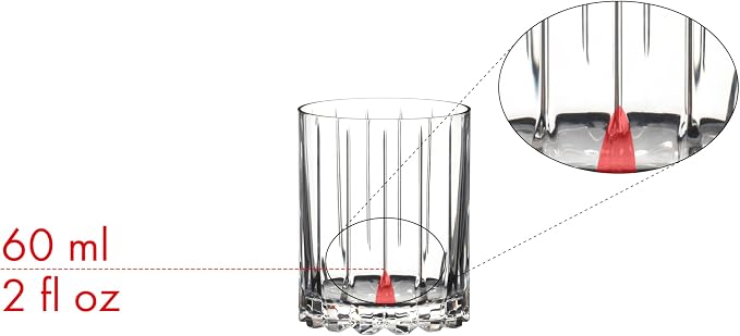 Riedel Drink Specific Glassware Double Rocks Set of 4 | Dishwasher safe - Image 4